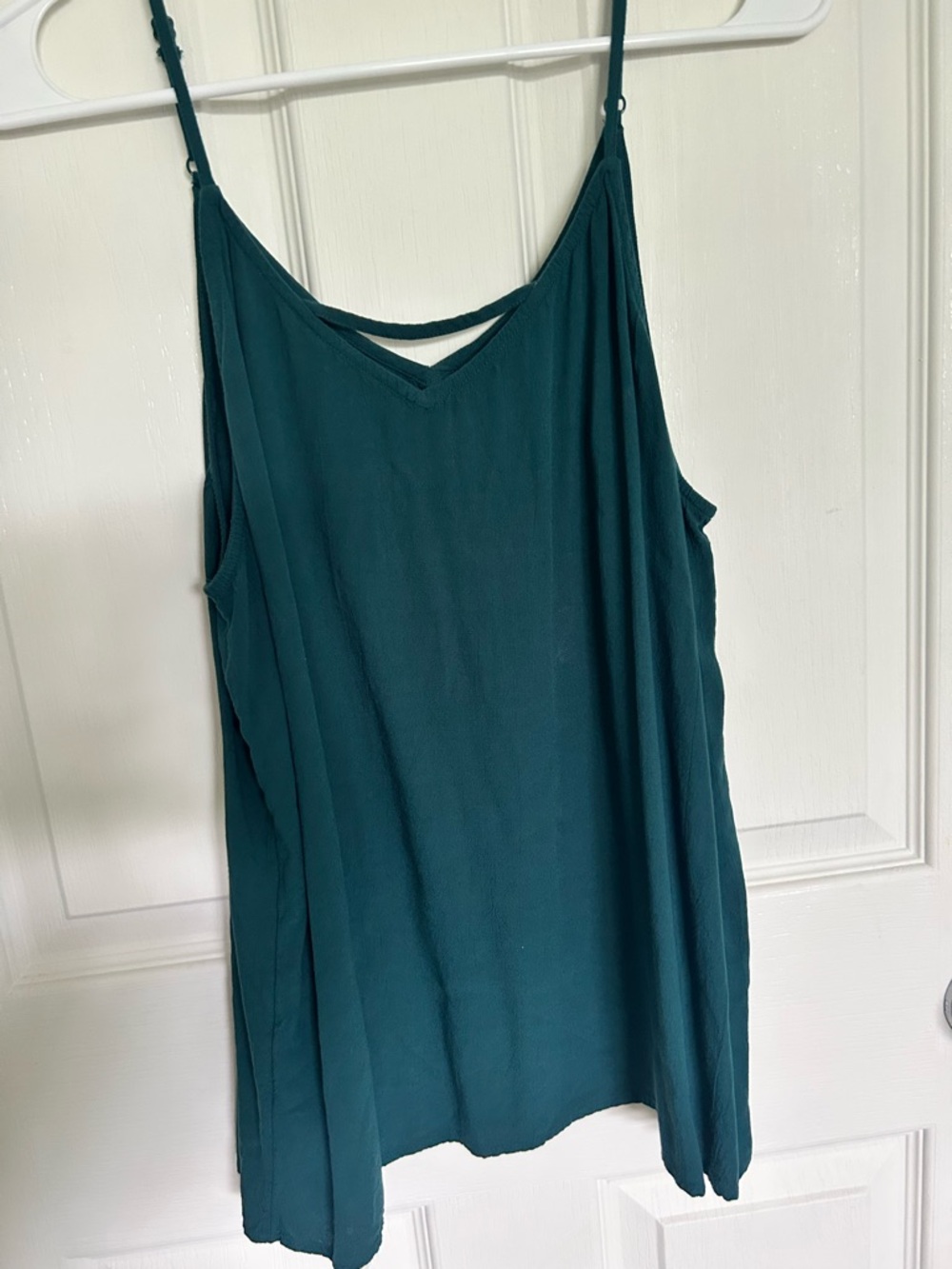 SO Teal Green V-Neck Spaghetti Strap Camisole - Picture 5 of 5